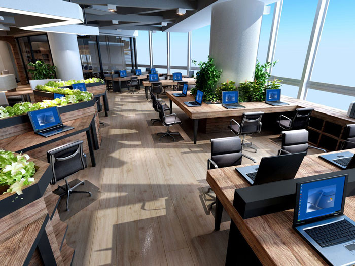 910平方中型創(chuàng)意辦公室辦公區(qū)域裝修設(shè)計(jì)案例效果圖