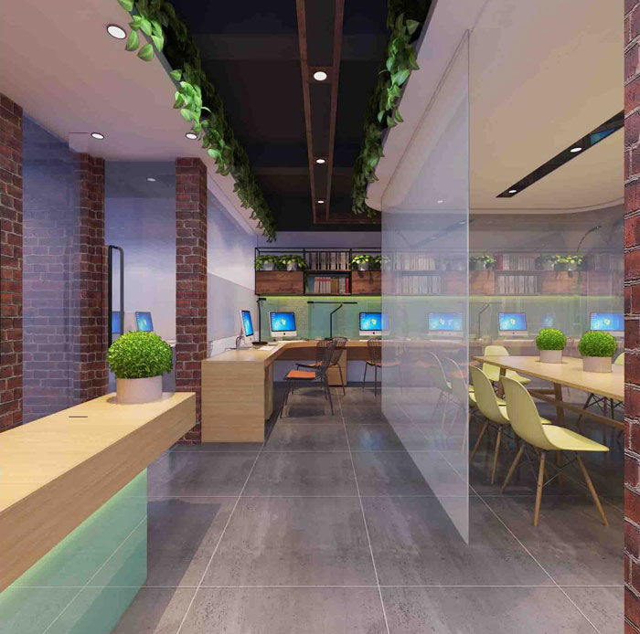 220平方現(xiàn)代簡約辦公室辦公隔斷區(qū)域裝修設(shè)計(jì)案例效果圖