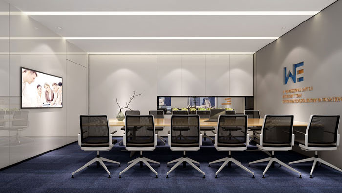 510平方中型創(chuàng)意辦公室裝修設計案例