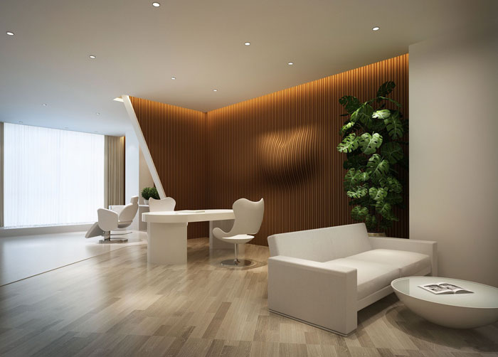 810平方中型總經(jīng)理辦公室裝修設(shè)計案例效果圖