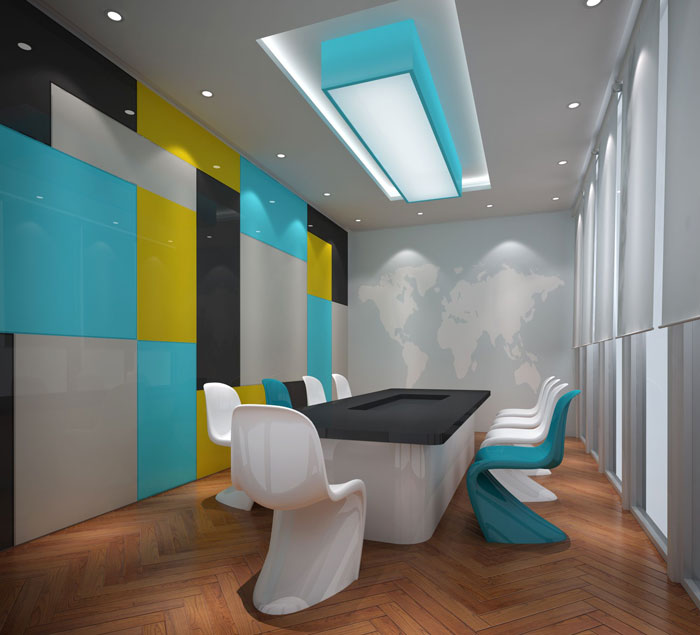 800平方互聯(lián)網(wǎng)辦公室會議室裝修設(shè)計(jì)案例效果圖