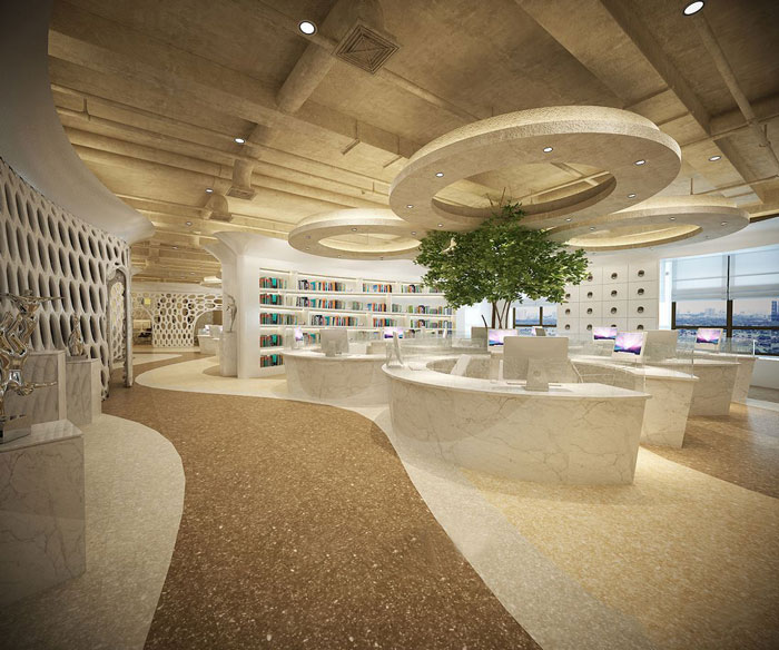 600平方辦公室過道方案設(shè)計效果圖