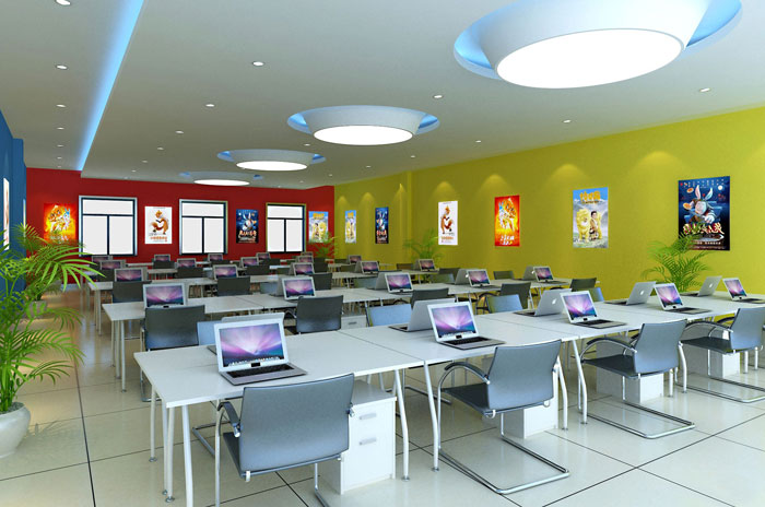 1500平方創(chuàng)意工廠辦公室辦公區(qū)域裝修設(shè)計(jì)案例效果圖