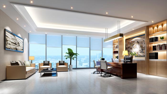 900平方廣告公司總經(jīng)理辦公室裝修設(shè)計(jì)案例效果圖