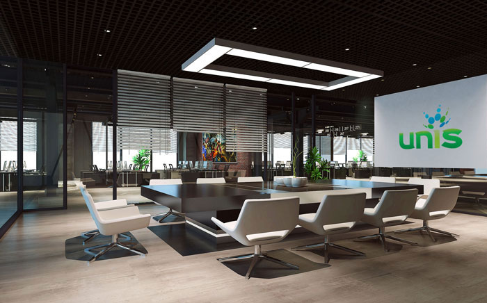 1700平方工業(yè)風(fēng)辦公室裝修設(shè)計(jì)案例