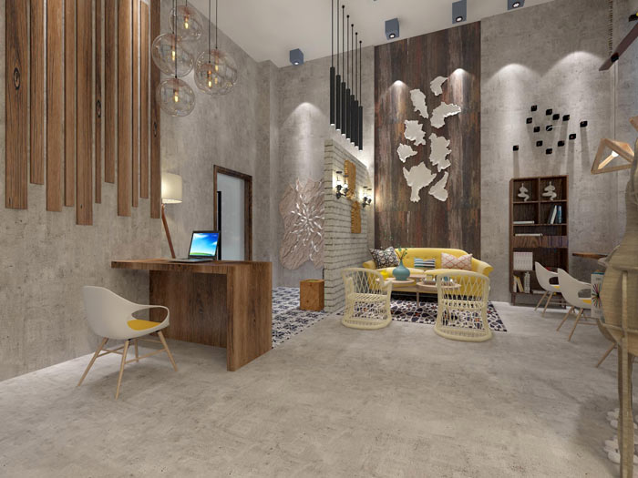 室內(nèi)設(shè)計(jì)工作室休息區(qū)域裝修設(shè)計(jì)案例效果圖