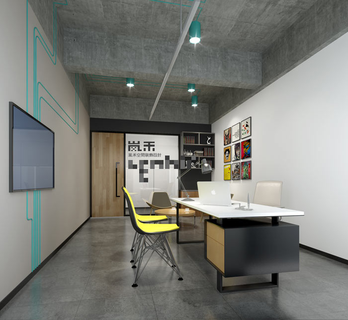 簡約風(fēng)格總經(jīng)理辦公室裝修設(shè)計案例效果圖