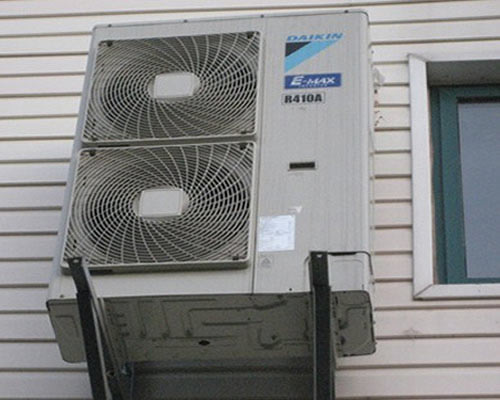 中央空調(diào)室外機(jī)安裝效果圖