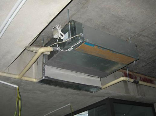 中央空調(diào)制冷劑管道安裝效果圖