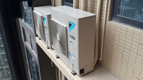 中央空調(diào)室外機效果圖