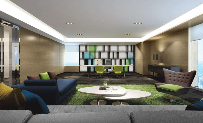 幼兒教育校長(zhǎng)辦公室裝修設(shè)計(jì)案例效果圖