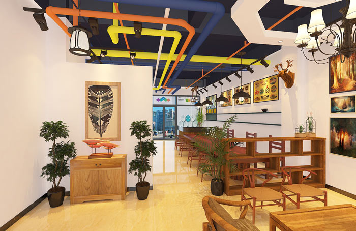 小型廣告工作室動(dòng)線裝修設(shè)計(jì)案例效果圖