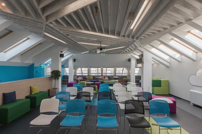 旅游行業(yè)門戶網(wǎng)辦公室培訓(xùn)區(qū)域裝修設(shè)計案例效果圖