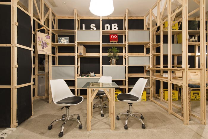 工作室交流區(qū)域裝修設(shè)計案例效果圖