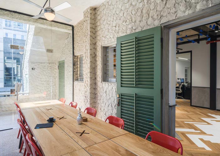 網(wǎng)絡(luò)科技公司辦公室交流區(qū)域裝修設(shè)計(jì)案例效果圖