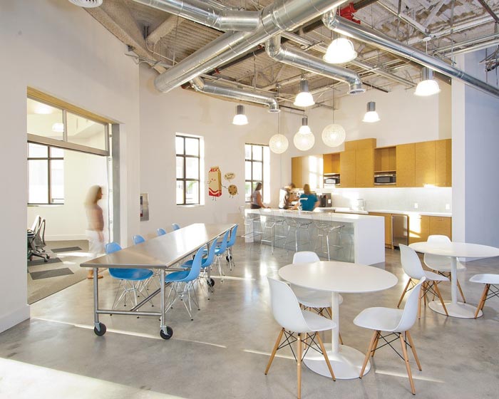 字幕組工作室茶水間裝修設計案例效果圖