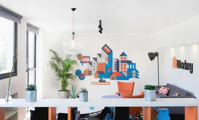 初創(chuàng)公司辦公室裝修設(shè)計(jì)案例效果圖