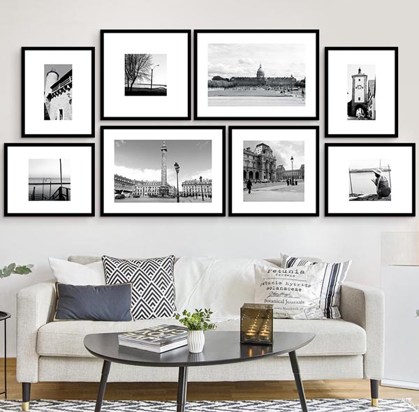 裝飾畫面積大小效果圖