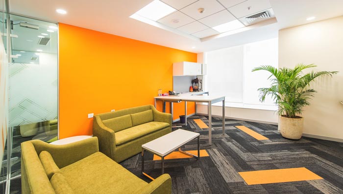 游戲公司辦公室茶水間裝修設(shè)計案例效果圖