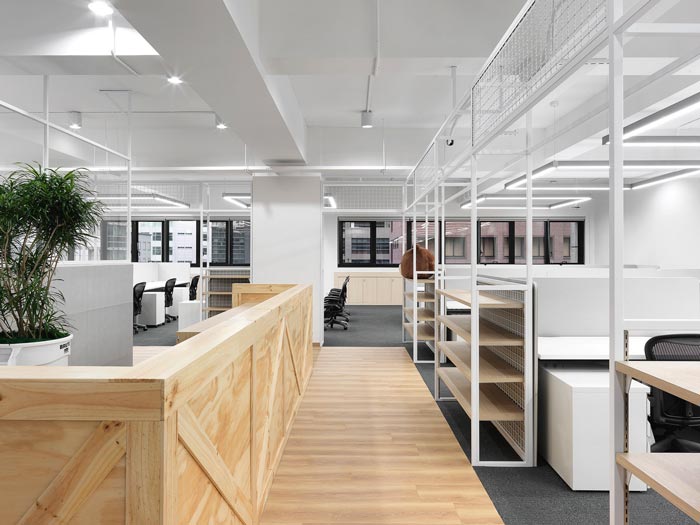 動(dòng)漫公司工業(yè)風(fēng)辦公室辦公區(qū)域裝修設(shè)計(jì)案例效果圖