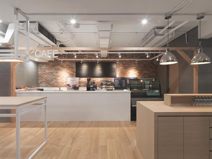 動(dòng)漫公司工業(yè)風(fēng)辦公室茶水間裝修設(shè)計(jì)案例效果圖