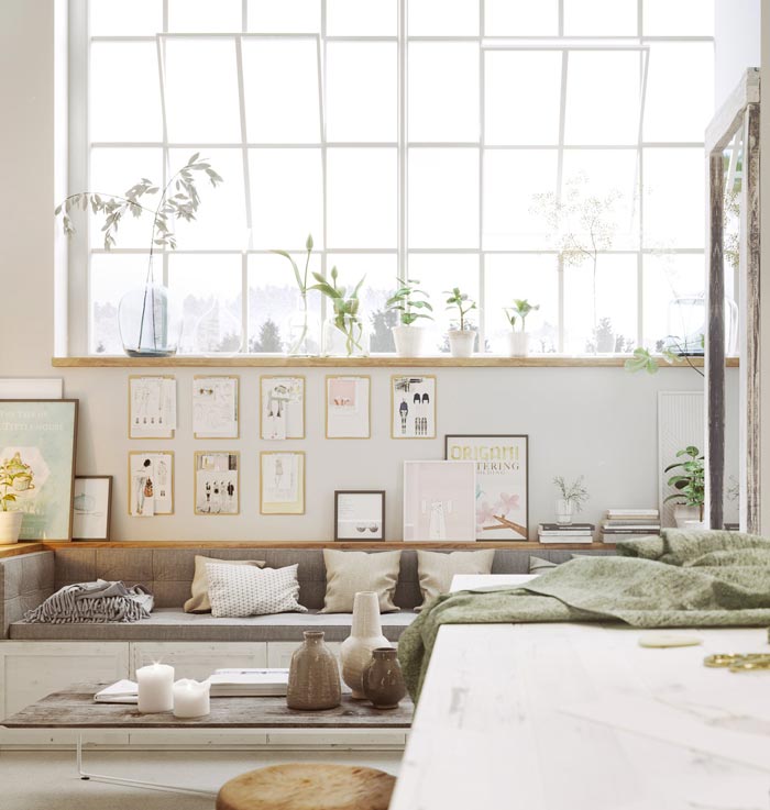 服裝設(shè)計工作室接待、休息區(qū)域裝修設(shè)計案例效果圖