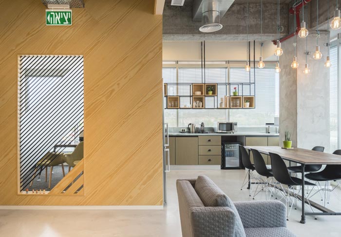 網(wǎng)絡(luò)安全服務公司辦公室茶水間裝修設(shè)計案例效果圖