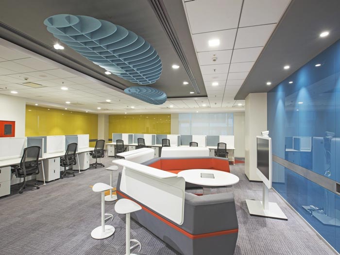 大數(shù)據(jù)服務(wù)商辦公室辦公區(qū)域局部裝修設(shè)計(jì)案例效果圖