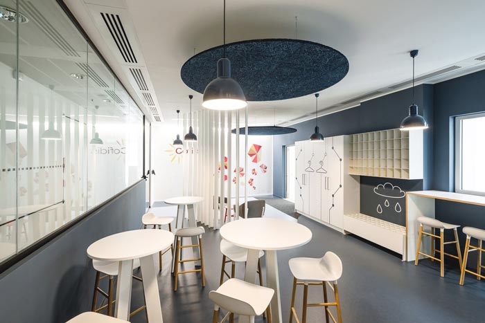 貸款服務(wù)機構(gòu)辦公室茶水間裝修設(shè)計案例效果圖