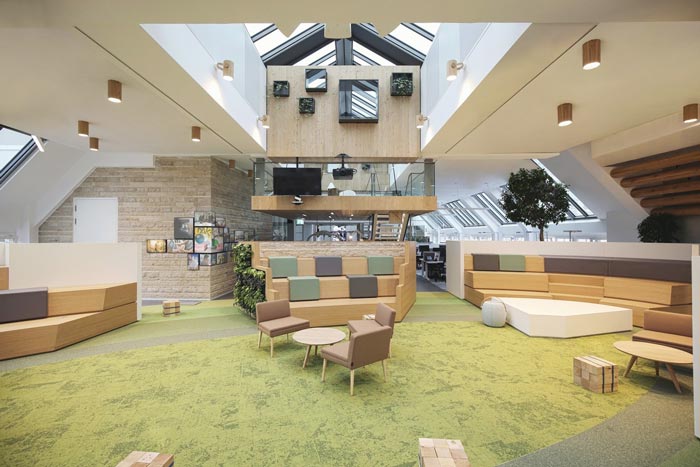 網(wǎng)絡服務公司辦公室裝修設計案例