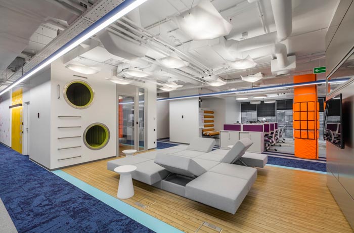 品牌營(yíng)銷策劃公司辦公室洽談區(qū)域裝修設(shè)計(jì)案例效果圖