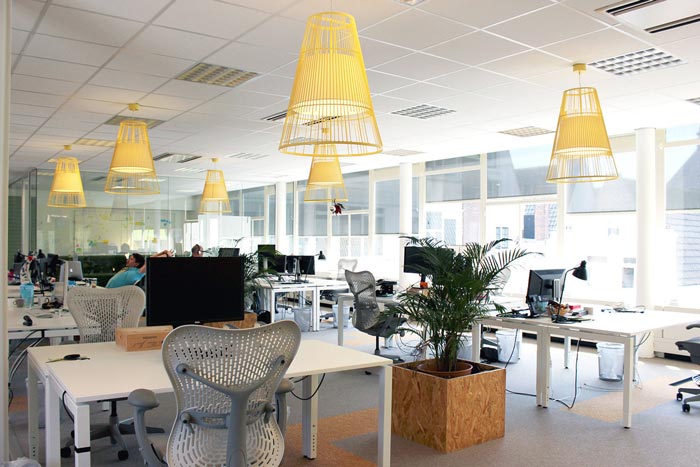 創(chuàng)新人性化辦公室辦公區(qū)域裝修設計案例效果圖