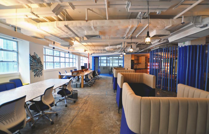 1900平方大型辦公室會議、交流區(qū)域裝修設(shè)計案例效果圖