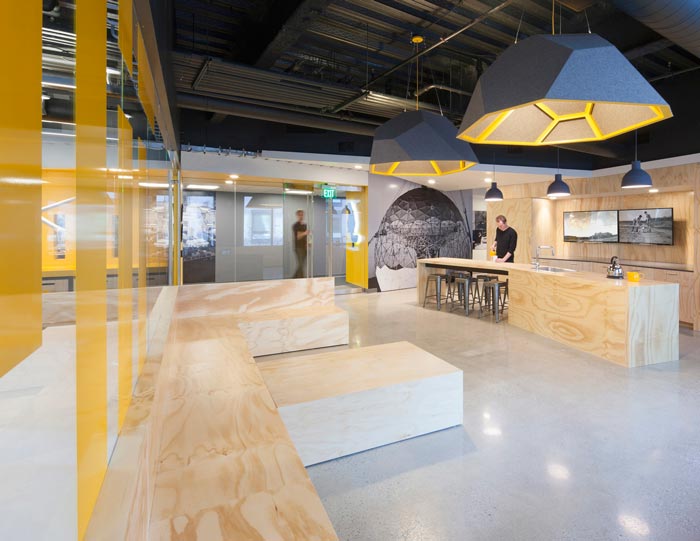 靈活創(chuàng)意辦公空間接待區(qū)域裝修設計案例效果圖