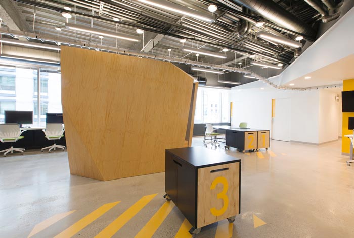 靈活創(chuàng)意辦公空間靈活區(qū)域裝修設計案例效果圖