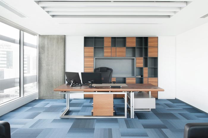 600平方開放式辦公室總經(jīng)理裝修設(shè)計(jì)實(shí)景圖