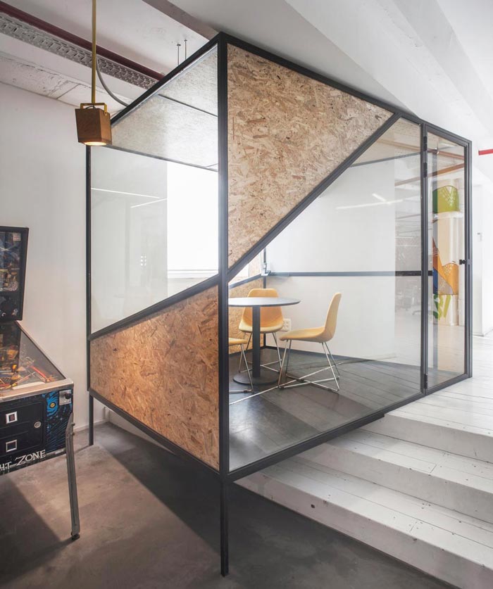 260平方游戲辦公室交流區(qū)域裝修設計實景圖