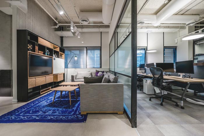 咨詢服務(wù)公司辦公室辦公區(qū)域裝修設(shè)計案例效果圖