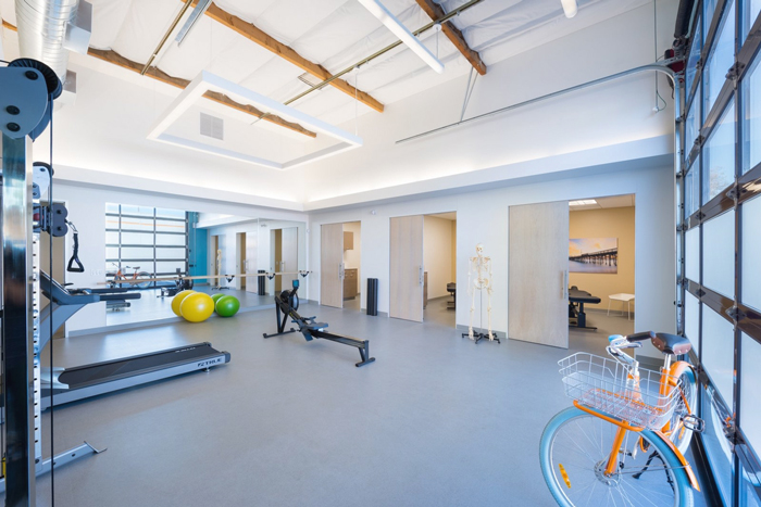 健康療養(yǎng)中心辦公室娛樂區(qū)域裝修設(shè)計案例效果圖