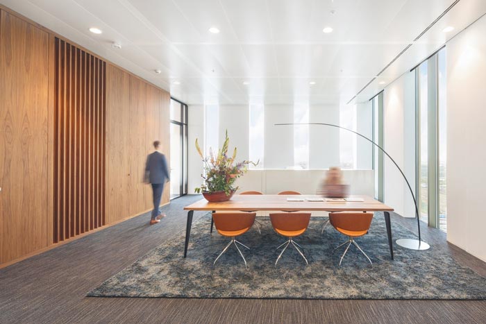 醫(yī)藥公司辦公室辦公區(qū)域裝修設(shè)計案例效果圖