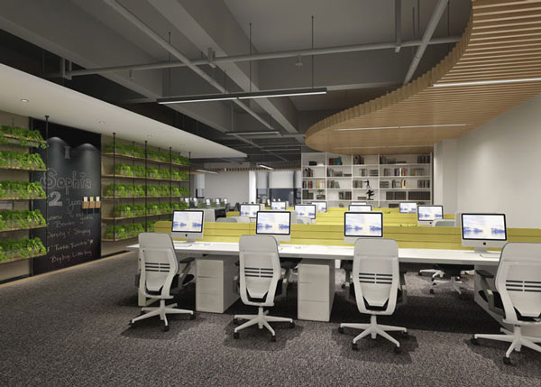 辦公室設(shè)計(jì)效果圖