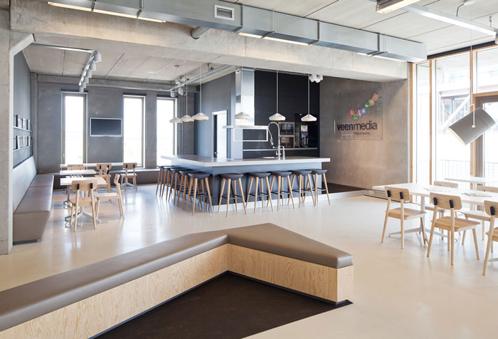 新媒體現(xiàn)代簡(jiǎn)約辦公室進(jìn)門區(qū)域裝修設(shè)計(jì)案例效果圖