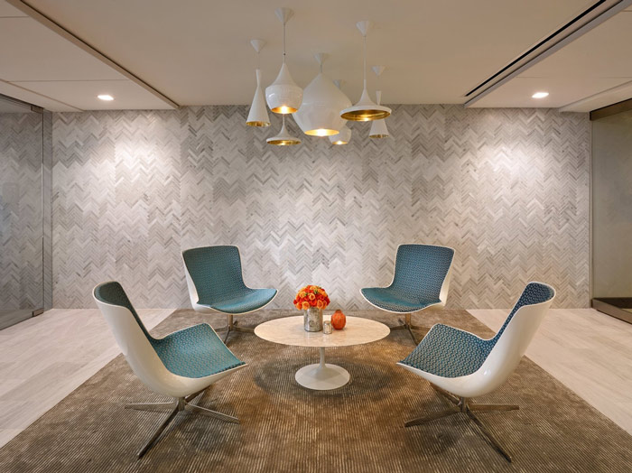 律師事務所辦公室接待區(qū)域裝修設計案例效果圖