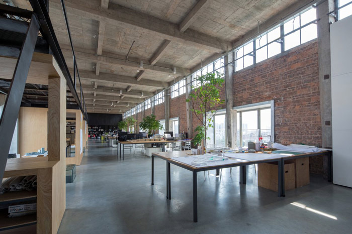 廠房LOFT風(fēng)格辦公室辦公區(qū)裝修設(shè)計案例效果圖