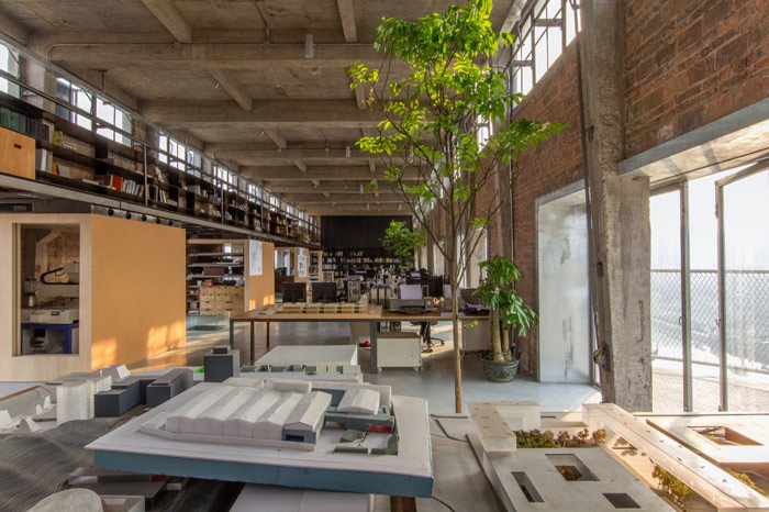 廠房LOFT風(fēng)格辦公室多功能區(qū)裝修設(shè)計案例效果圖