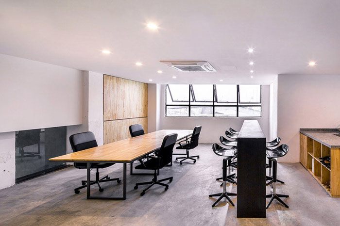 loft風(fēng)格辦公室吧臺(tái)裝修設(shè)計(jì)案例效果圖