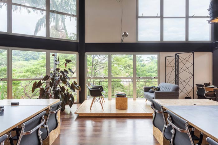 loft風格電影公司辦公室裝修設計案例