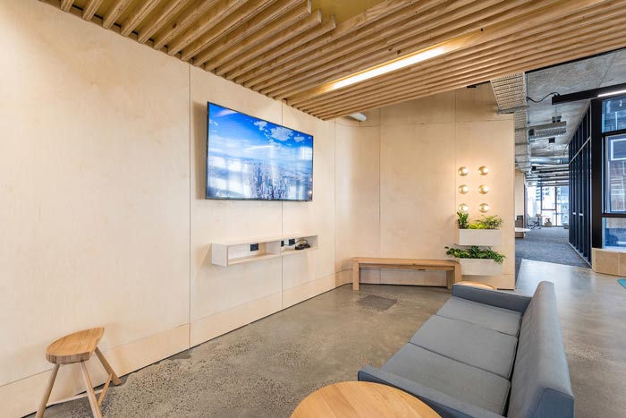 節(jié)能公司辦公室休息區(qū)域裝修設計案例效果圖