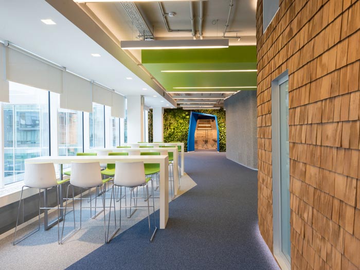 科技信息公司辦公室休息區(qū)裝修設計案例效果圖