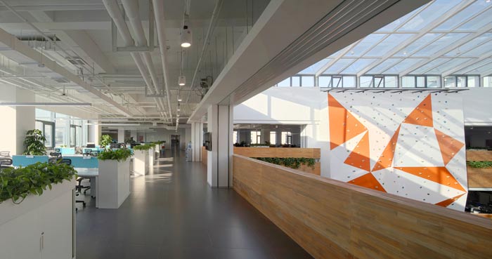 企業(yè)總部辦公室辦公區(qū)裝修設(shè)計(jì)效果圖